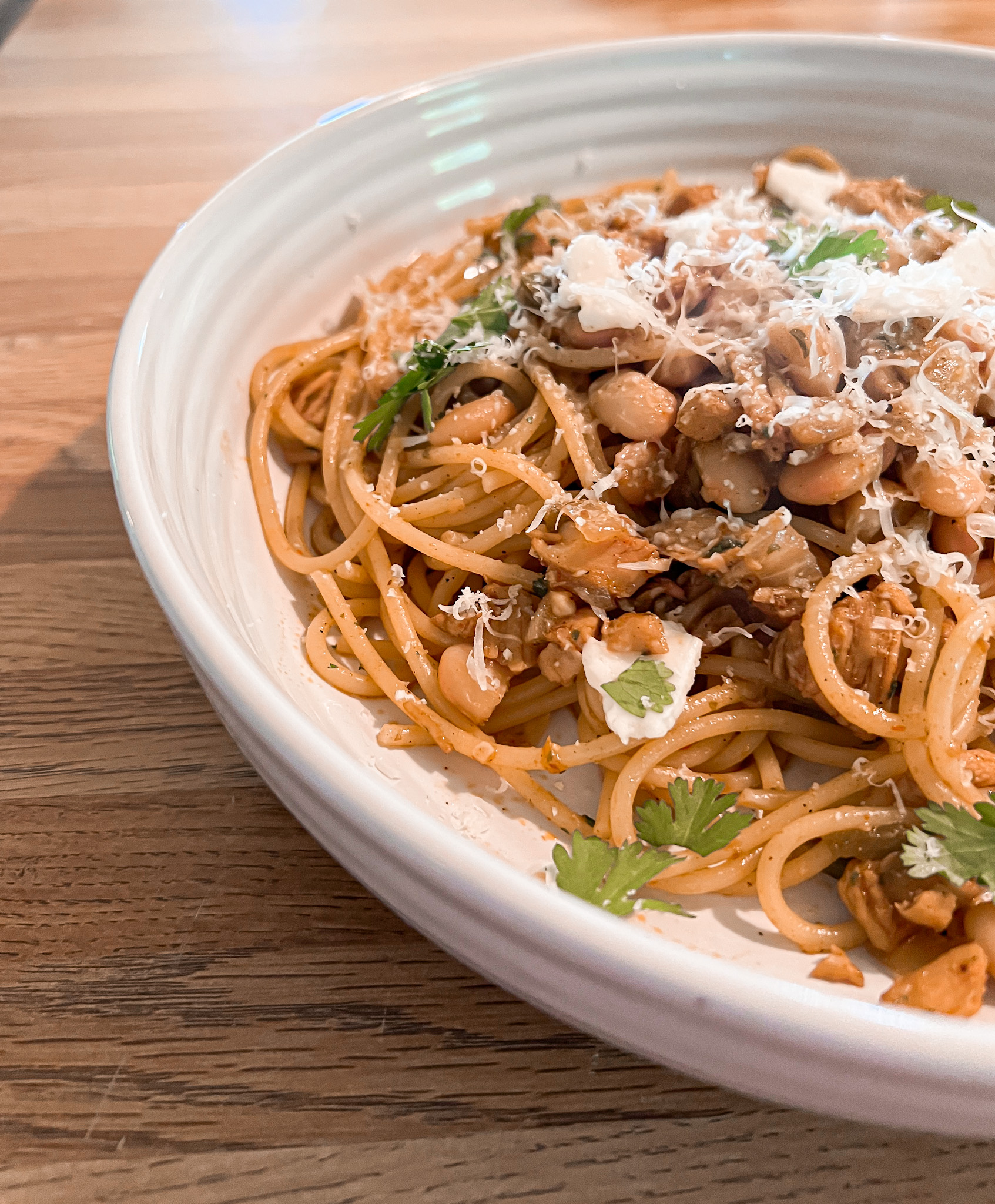 chicken chili spaghetti