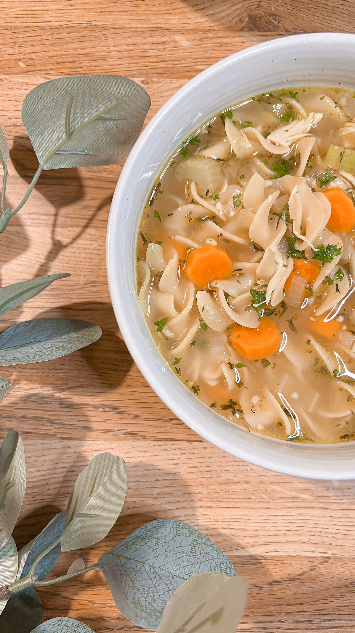 one pot chicken & noodles